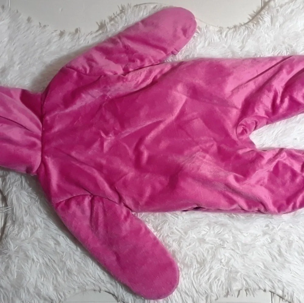 Minnie Mouse Plush Onepiece- Size 3-6 Months